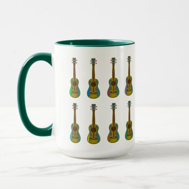 ukuleles Mug (Gauche)