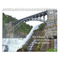 Ultime Contrôle De L'Eau - Barrages Calendrier Mur