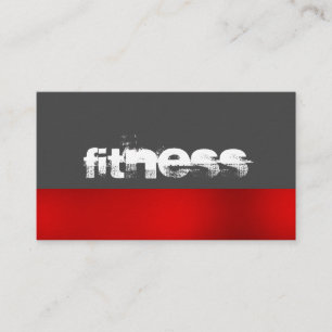 Ultra-épais Trend Grey Fitness Carte de visite spo