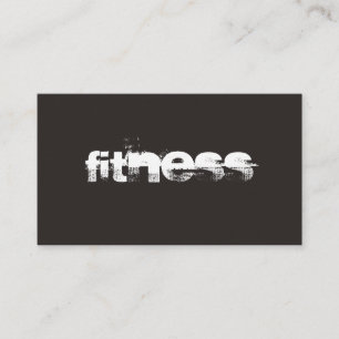 Ultra-épais Trend Grey Fitness Carte de visite spo