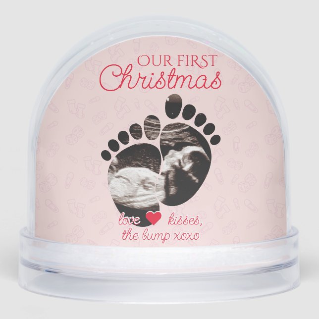 Ultrasound Pregnancy Announcement 1st Christmas (Avant)