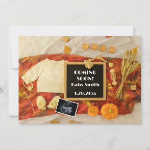 Ultrasum Citrouille Automne Carte Lettre d'automne