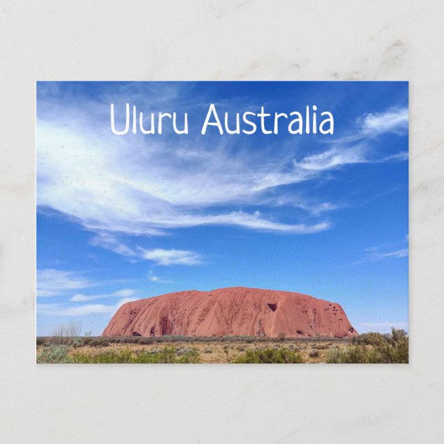 Uluru Australie Carte postale (Devant)