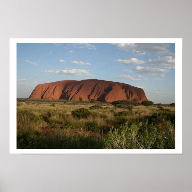 Uluru, Ayers Rock Australia Poster (Devant)