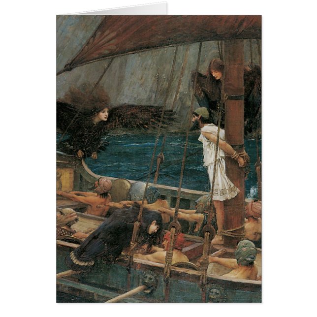 Ulysse et les sirènes par John William Waterhouse (Devant)