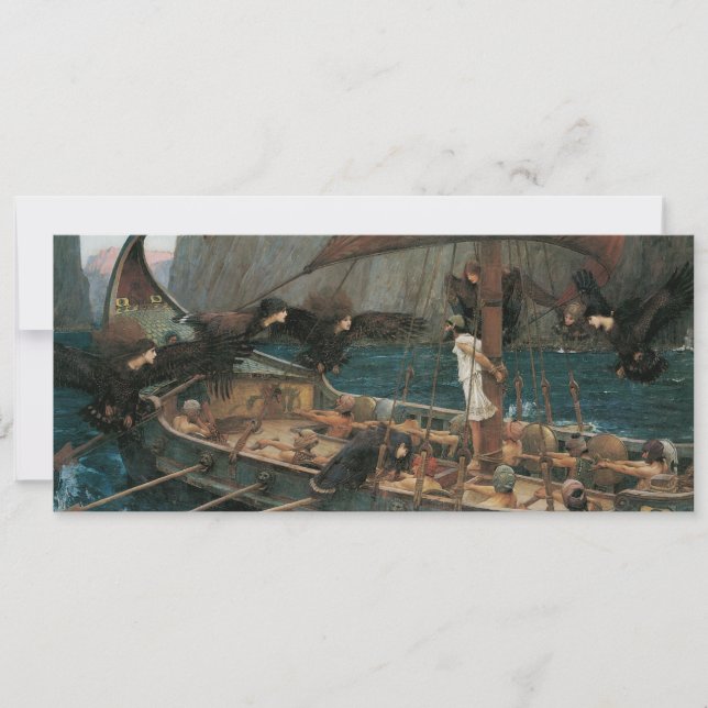 Ulysse et les sirènes par John William Waterhouse (Devant)
