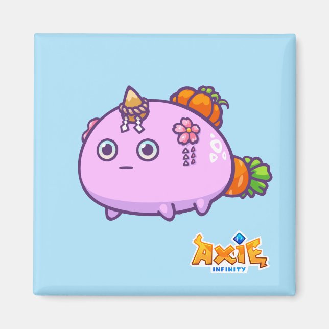 Umehana-hime AxieInfinity jeu blockchain Magnet (Devant)