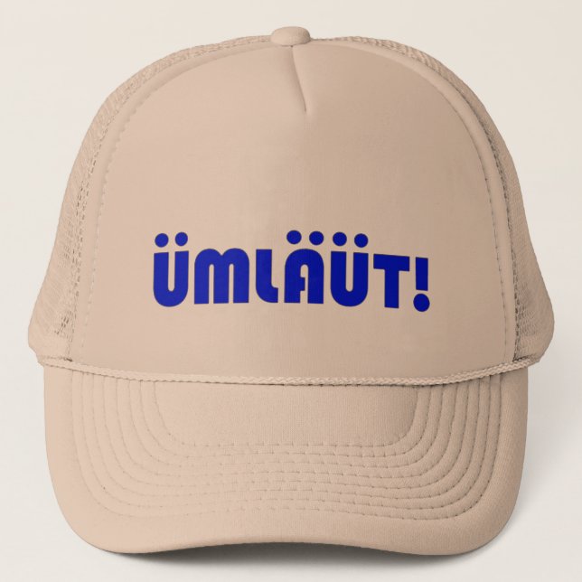 UMLAUT ! Casquette et Casquette (Devant)