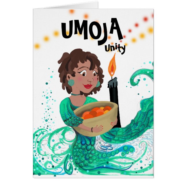 Umoja - Esprits de Kwanzaa Carte pour notes (Devant)