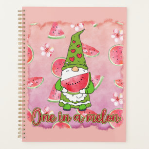 Un à Melon Green Gnome & Watermelon