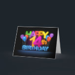 UN ADOLESCENT SPÉCIAL SUR LA CARTE D'ANNIVERSAIRE<br><div class="desc">Cette carte est tellement mignonne pour cette ADO spéciale FILLE OU PAR dans votre vie sur son ***14e anniversaire! ! ! ET, MERCI beaucoup de m'être arrêté près d'un de mes huit magasins.</div>