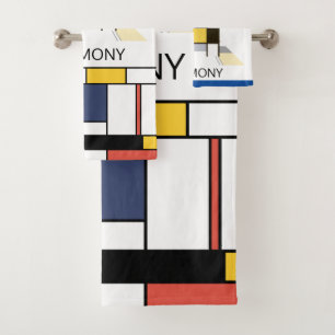 Un agréable néoplasticisme Art Monogramme. Lettre