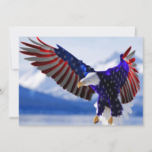 Un aigle américain (Devant)