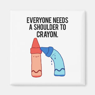 Un Aiguille À Un Aimant Artiste De Crayon Art Pun