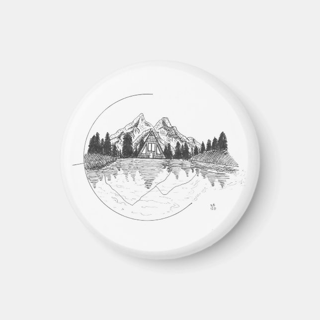 Un aimant de trame (Devant)