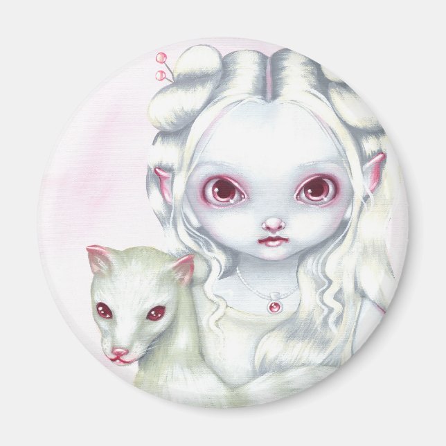 Un aimant "deux d'une sorte" (Devant)