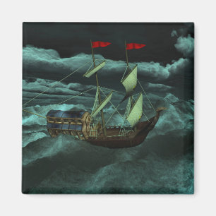 Un aimant marin sauvage et orageux