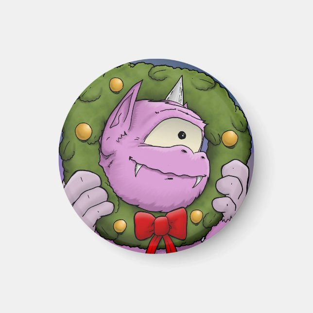 Un aimant miracle de Noël monstre (Devant)