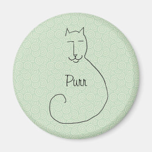 Un aimant satisfait de Kitty