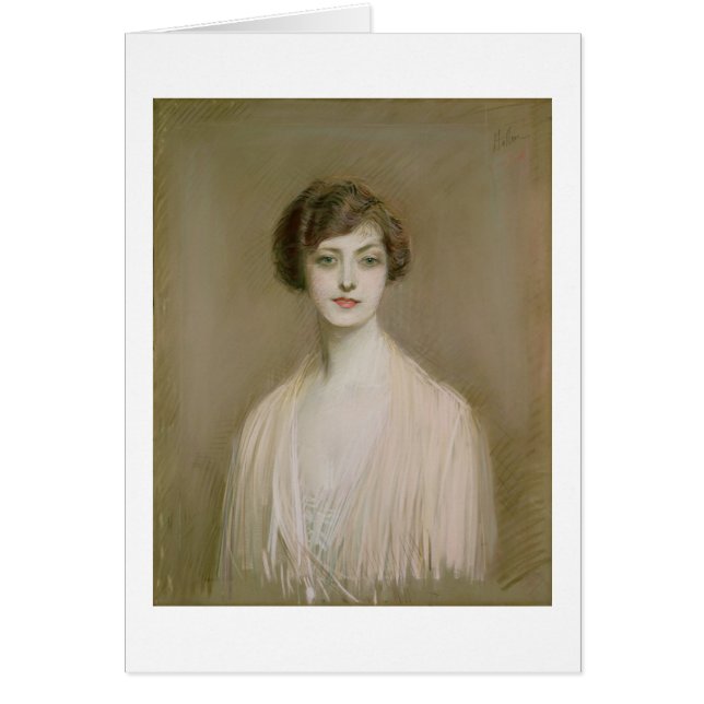 Un américain (en pastel sur la toile) (Devant)