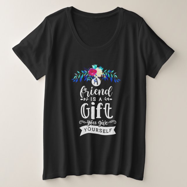 Un ami est un cadeau (Design devant)