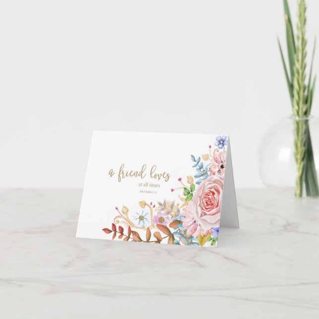 Un Amis Aime En Tout Temps Prov 17:17 (Devant)