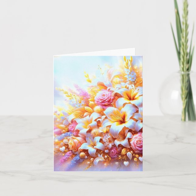 Un Amour à Tenir Tendrement, carte pour tous (Devant)