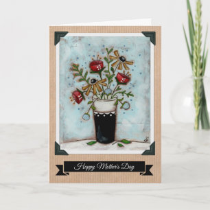 Un amour de mère - carte du jour de mère