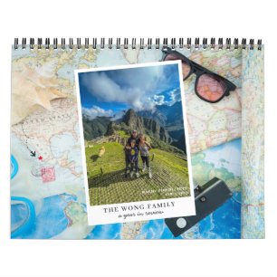 Un an à l'étude   82 Calendrier de voyage photo