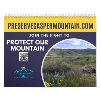 Un an au pied du calendrier de la montagne Casper