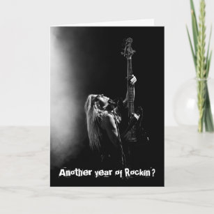 Cartes De Vœux Musique Hard Rock Zazzle Fr