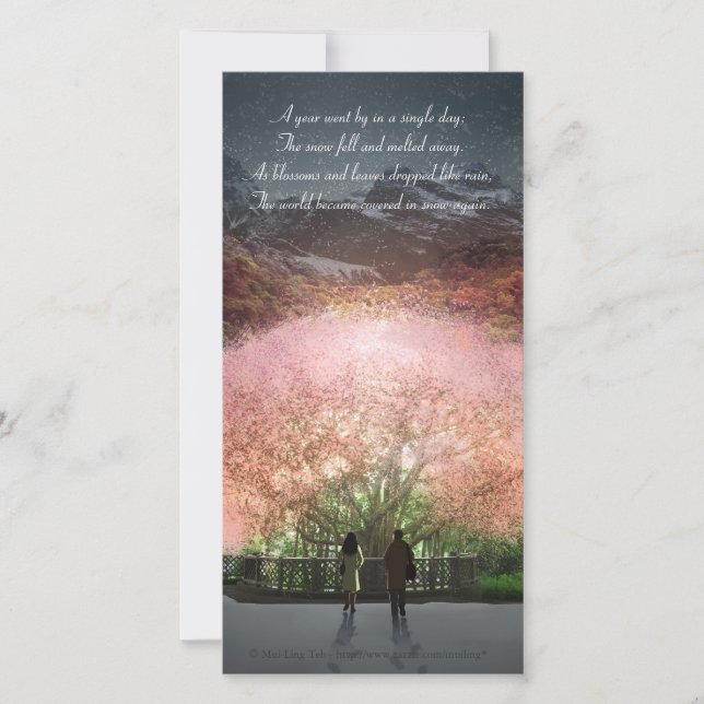 Un an s'est écoulé en une seule journée photocard/ (Devant)