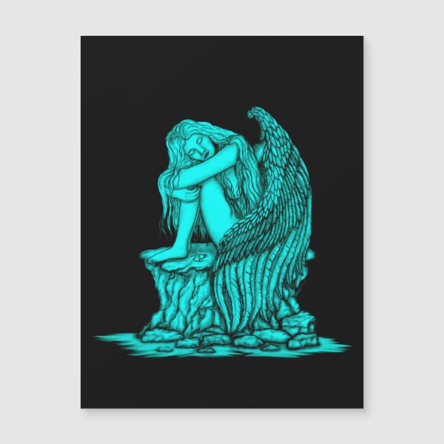 Un ange endormi sur la pierre (Devant)