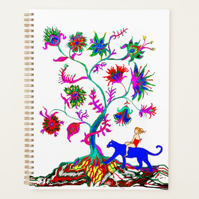 Un arbre de vie et une fille (Devant)