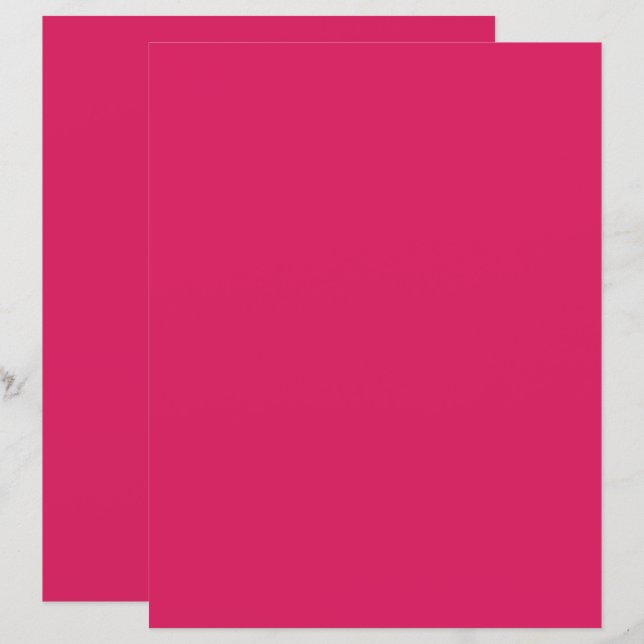 un arrière - plan rose avec une bordure blanche (Devant / Derrière)