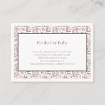 Un Arrivée Chérie - Livres Pour Carte Bébé