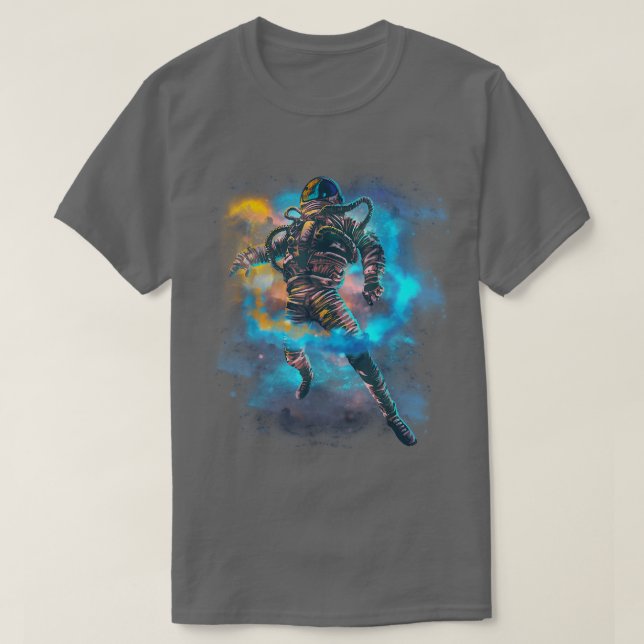 Un astronaute piégé dans la T-shirt de l'astronaut (Design devant)
