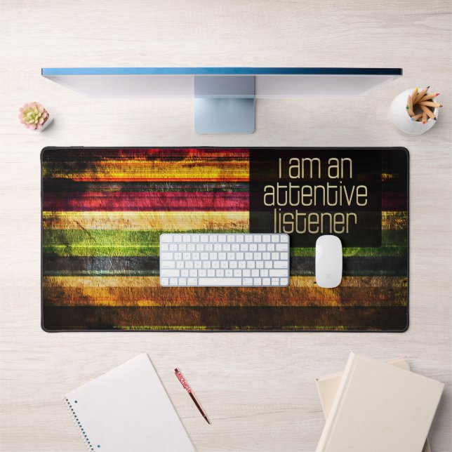"Un auditeur attentif" Motivation Affirmation (Bureau 1)