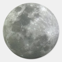 Un autocollant de lune !