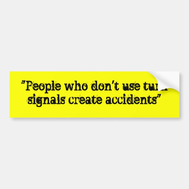 Un autocollant juste pour la voiture d'u et d'ur ! (Devant)