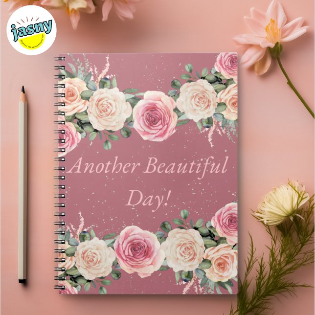 Un autre beau Carnet Floral Rose Rose Day (Créateur téléchargé)