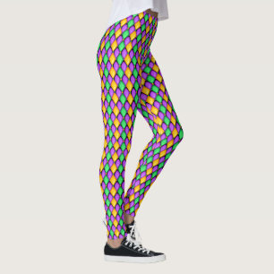 Un autre Mardi Gras Diamonds Pop Leggings de mode