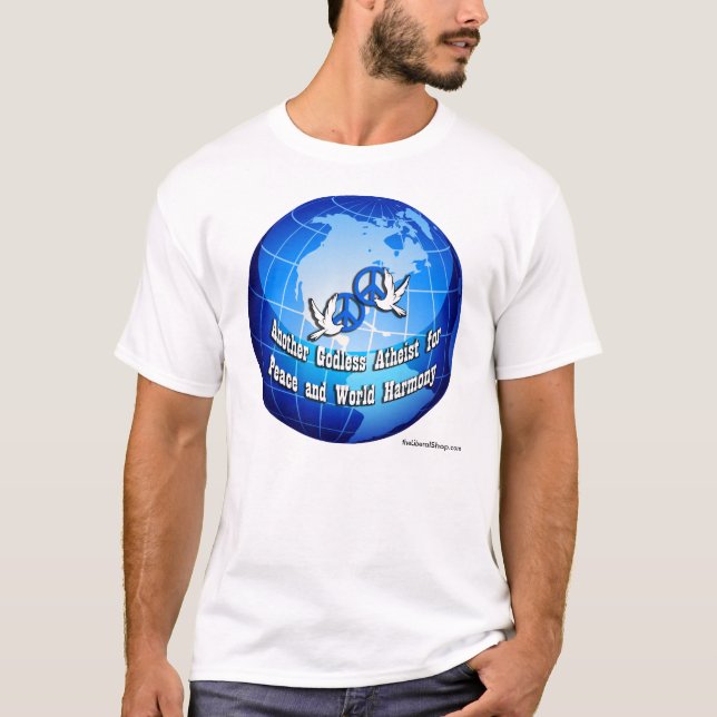 Un autre T-shirt de base athée athée : (Devant)