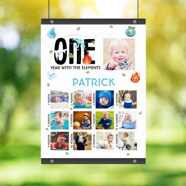 Un Avec Les Éléments Poster De Première Année (Créateur téléchargé)