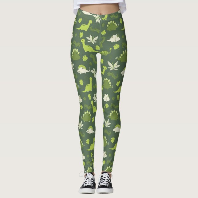 Un avec les leggings de dinosaures (Devant)