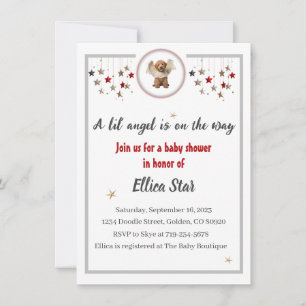 Un Baby shower Lil' Angel Invitation
