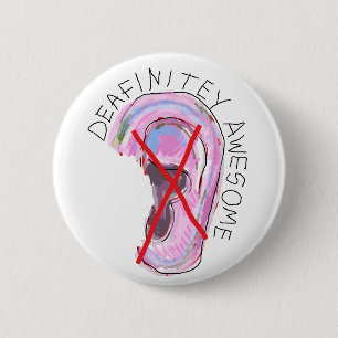 Un badge génial pour les sourds, malentendants