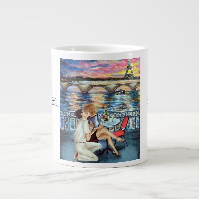 Un baiser français Spécial Mug (Devant)
