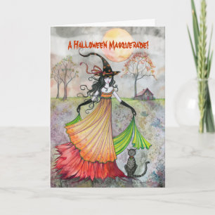 Un bal masqué d'Halloween ! Invitations personnali