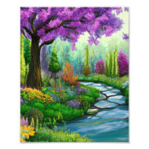 Un Beau agrandissement Photo Jardin